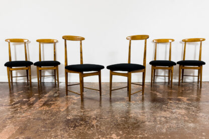 Set Of 6 Dining Chairs By Bernard Malendowicz, Poland, 1960's - Image 4