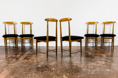 Set Of 6 Dining Chairs By Bernard Malendowicz, Poland, 1960's - Image 7