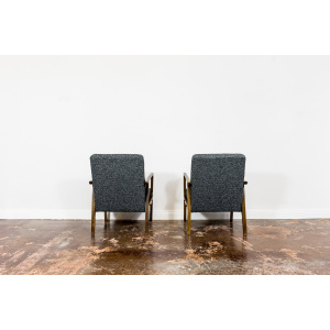 Pair Of 04 B Armchairs, Bydgoskie Furniture Factories 1960's