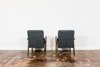 Pair Of 04 B Armchairs, Bydgoskie Furniture Factories 1960's - Image 4