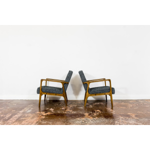Pair Of 04 B Armchairs, Bydgoskie Furniture Factories 1960's