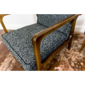 Pair Of 04 B Armchairs, Bydgoskie Furniture Factories 1960's