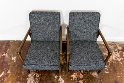 Pair Of 04 B Armchairs, Bydgoskie Furniture Factories 1960's - Image 16