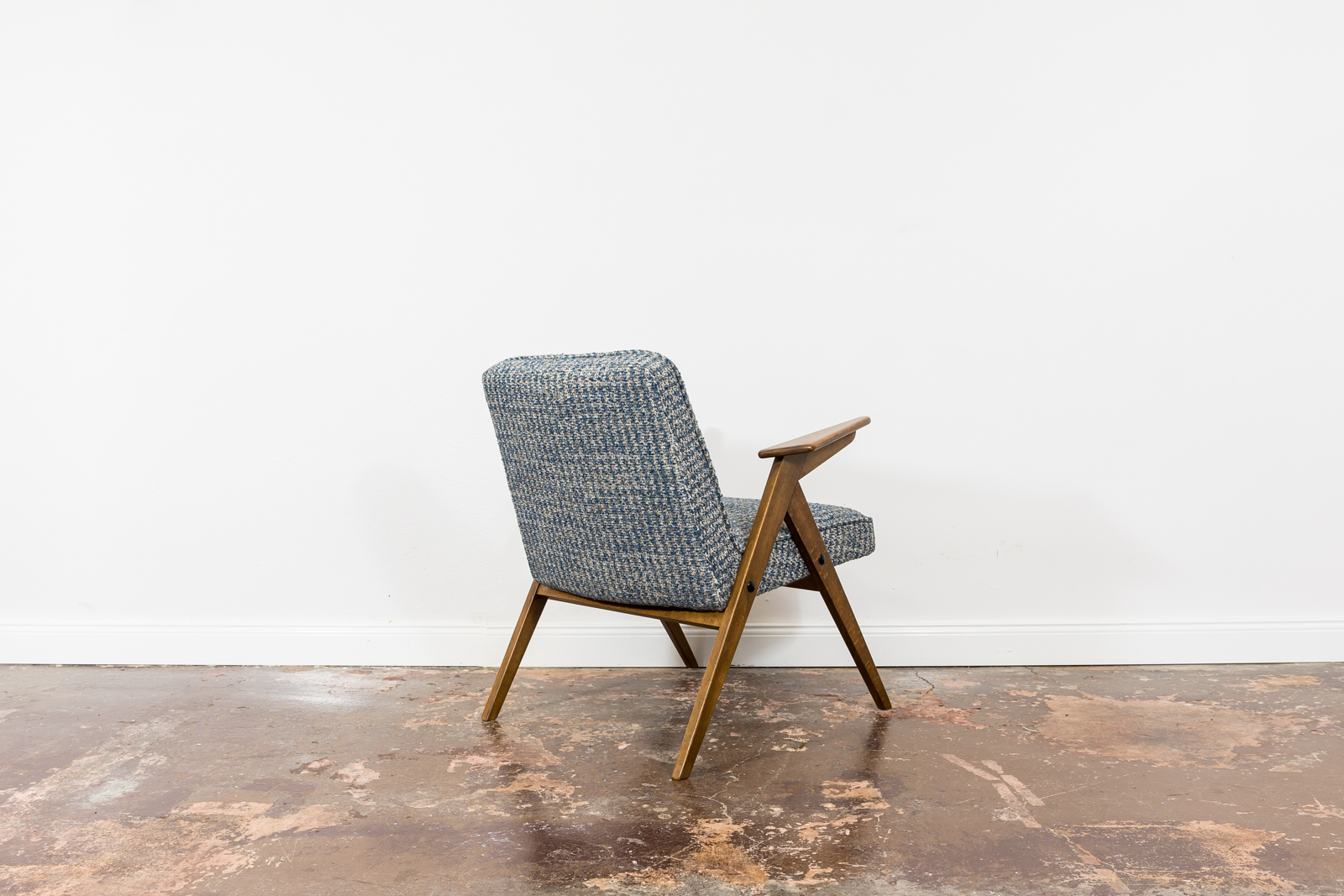 Mid Century "Bunny" Armchair Type 300 177, Poland, 1970's