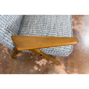 Mid Century "Bunny" Armchair Type 300 177, Poland, 1970's