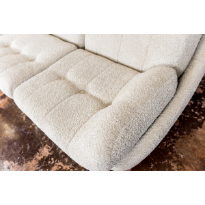 Space Age Sofa Atlantis In Beige Boucle, Czechoslovakia, 1970's