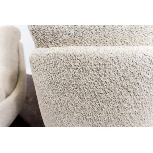 Space Age Sofa Atlantis In Beige Boucle, Czechoslovakia, 1970's
