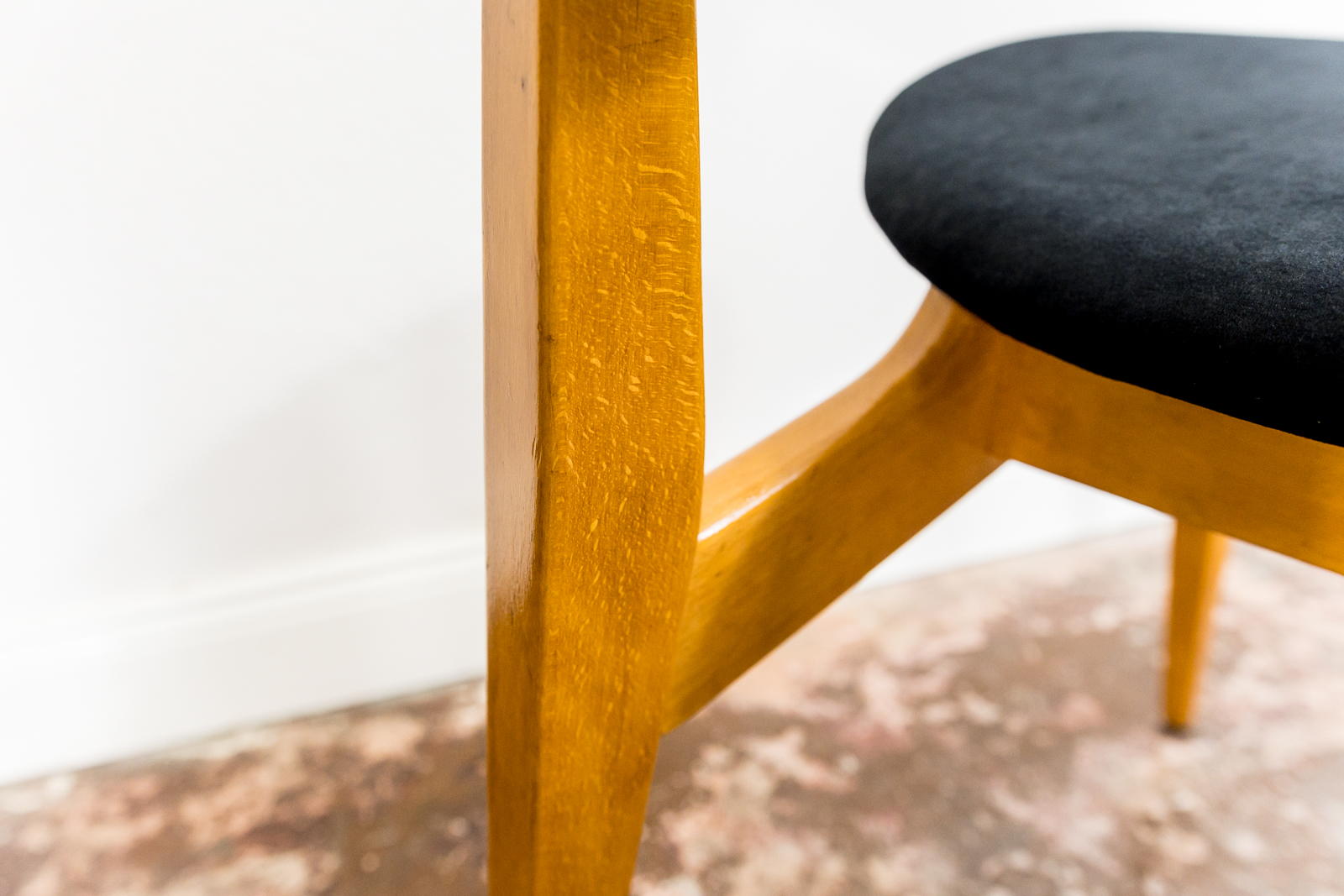 Mid-Century Chairs By Juliusz Kędziorek, Poland, 1960s, Set Of 3