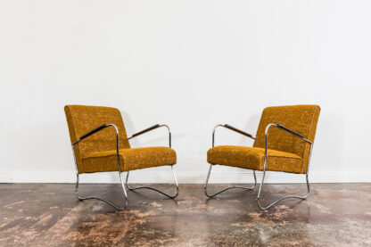 Pair Of Mid Century Armchairs From Fabryka Mebli Wschód Zadziele, 1950s - Image 2