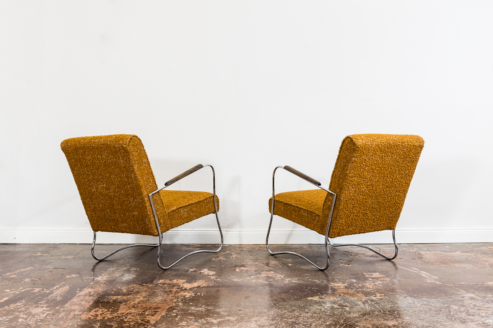 Pair Of Mid Century Armchairs From Fabryka Mebli Wschód Zadziele, 1950s