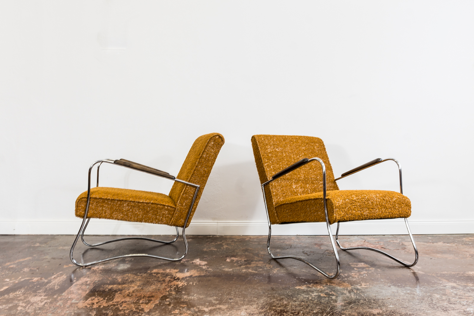 Pair Of Mid Century Armchairs From Fabryka Mebli Wschód Zadziele, 1950s