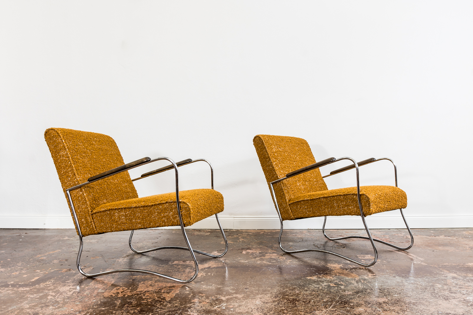 Pair Of Mid Century Armchairs From Fabryka Mebli Wschód Zadziele, 1950s