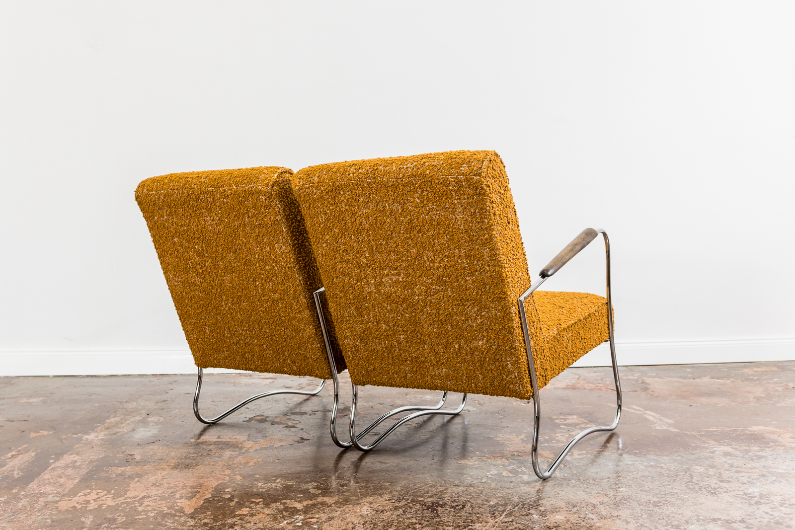 Pair Of Mid Century Armchairs From Fabryka Mebli Wschód Zadziele, 1950s
