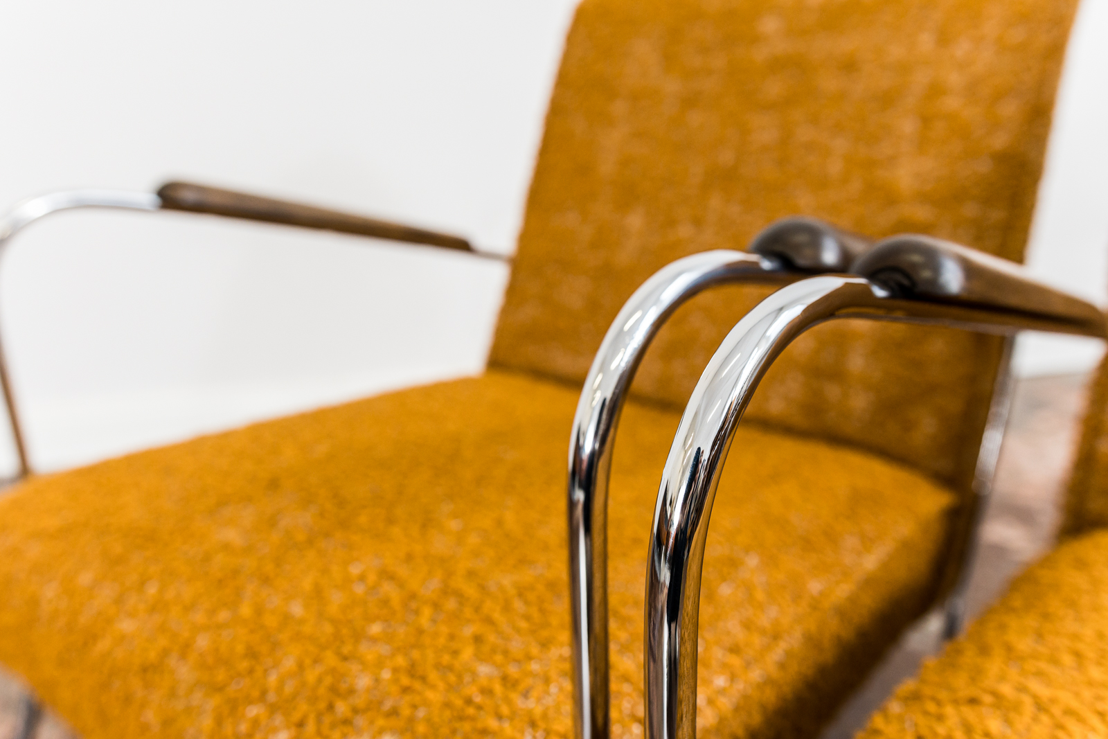 Pair Of Mid Century Armchairs From Fabryka Mebli Wschód Zadziele, 1950s