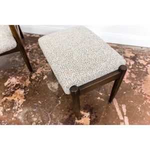 High Back Armchair "GFM-64" and Ottoman designed by Edmund Homa, Poland, 1960s