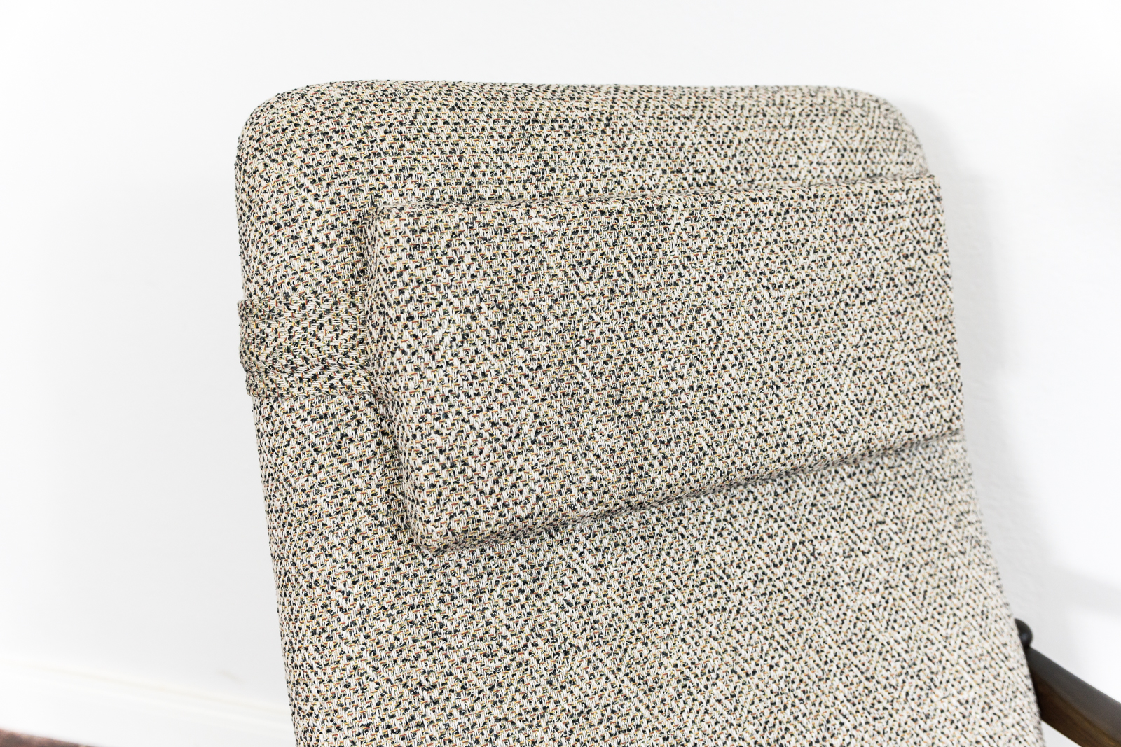 High Back Armchair "GFM-64" and Ottoman designed by Edmund Homa, Poland, 1960s