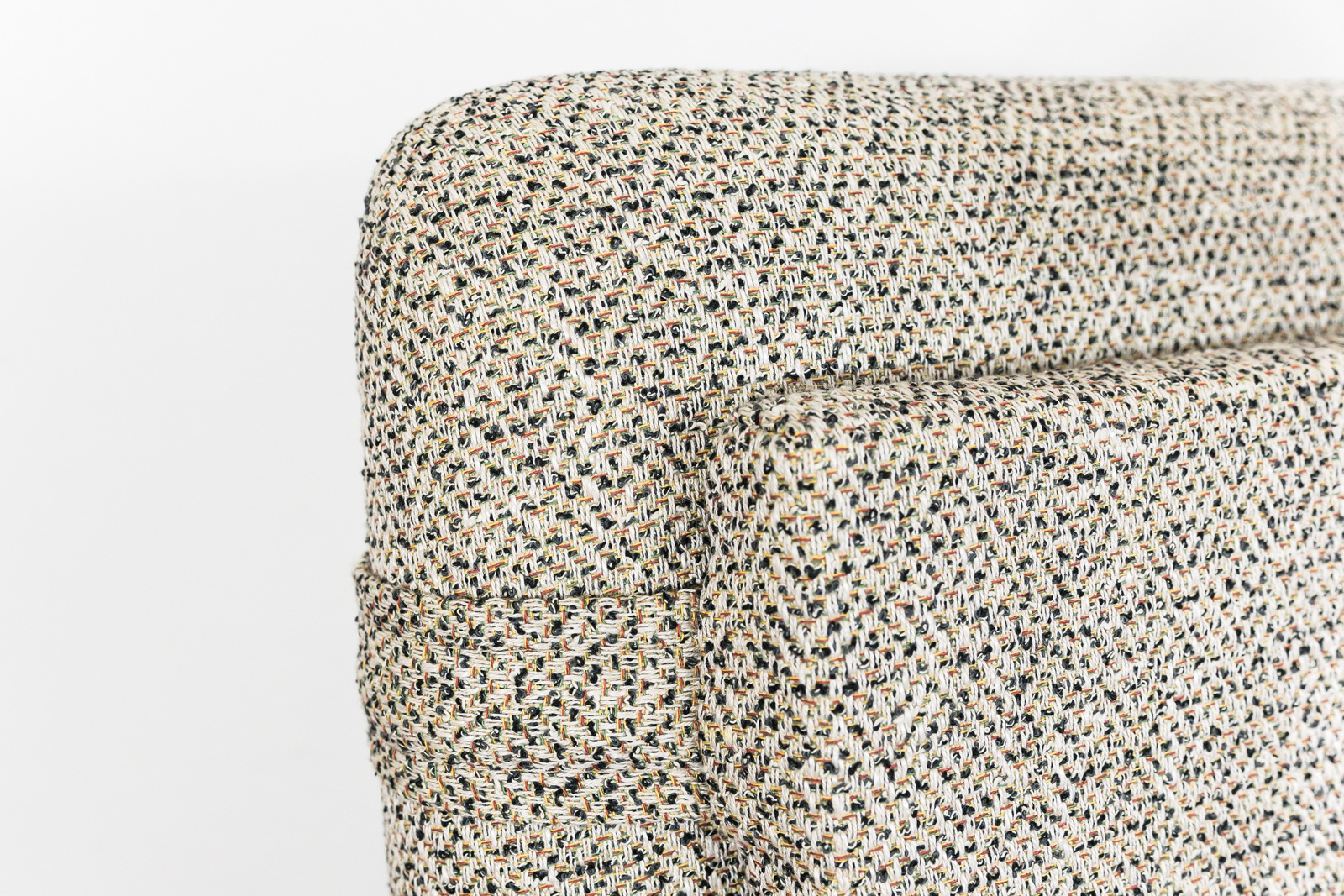 High Back Armchair "GFM-64" and Ottoman designed by Edmund Homa, Poland, 1960s