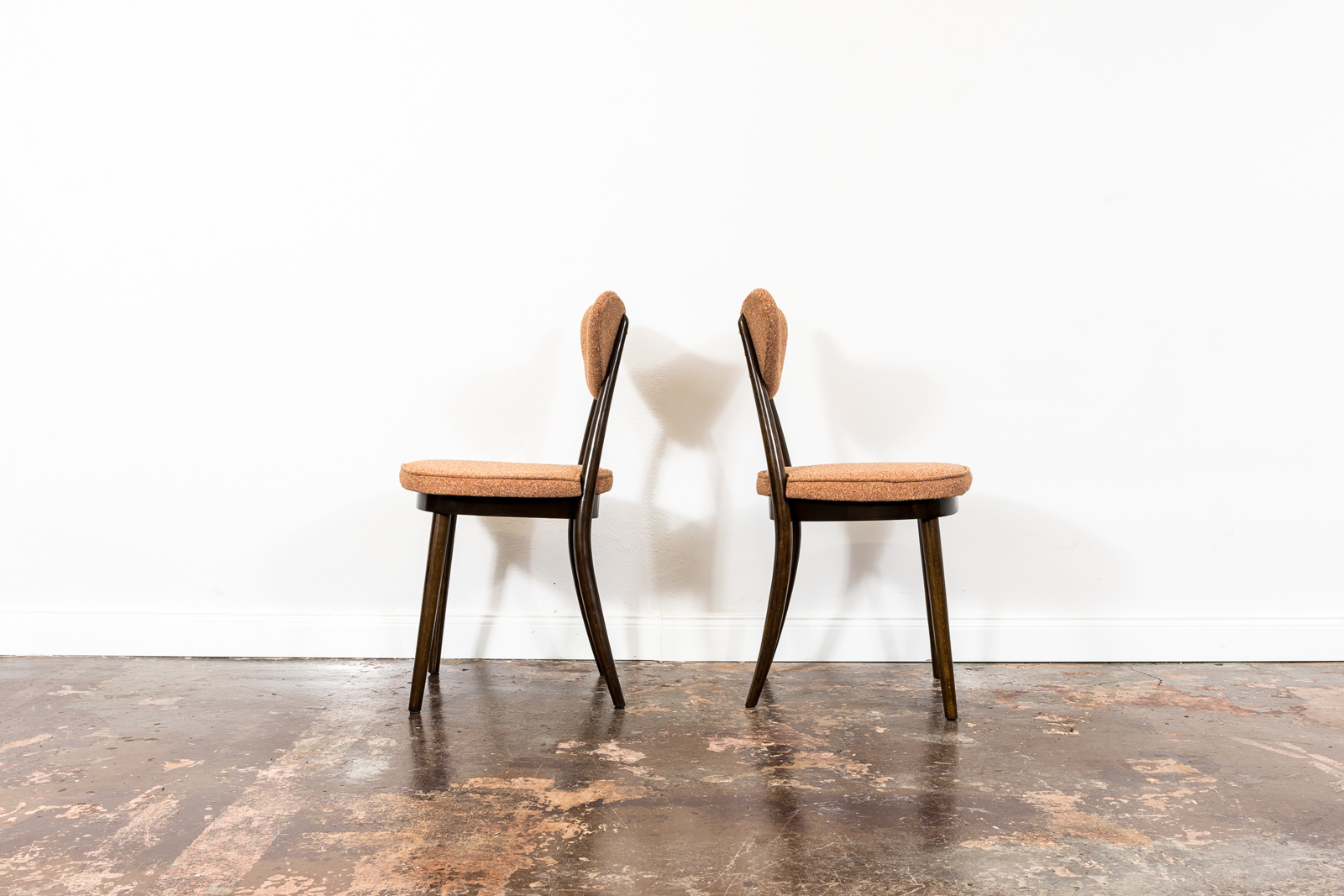 Model No. 124 Chairs By Helena & Jerzy Kurmanowicz, 1960s, Poland, Set Of 5