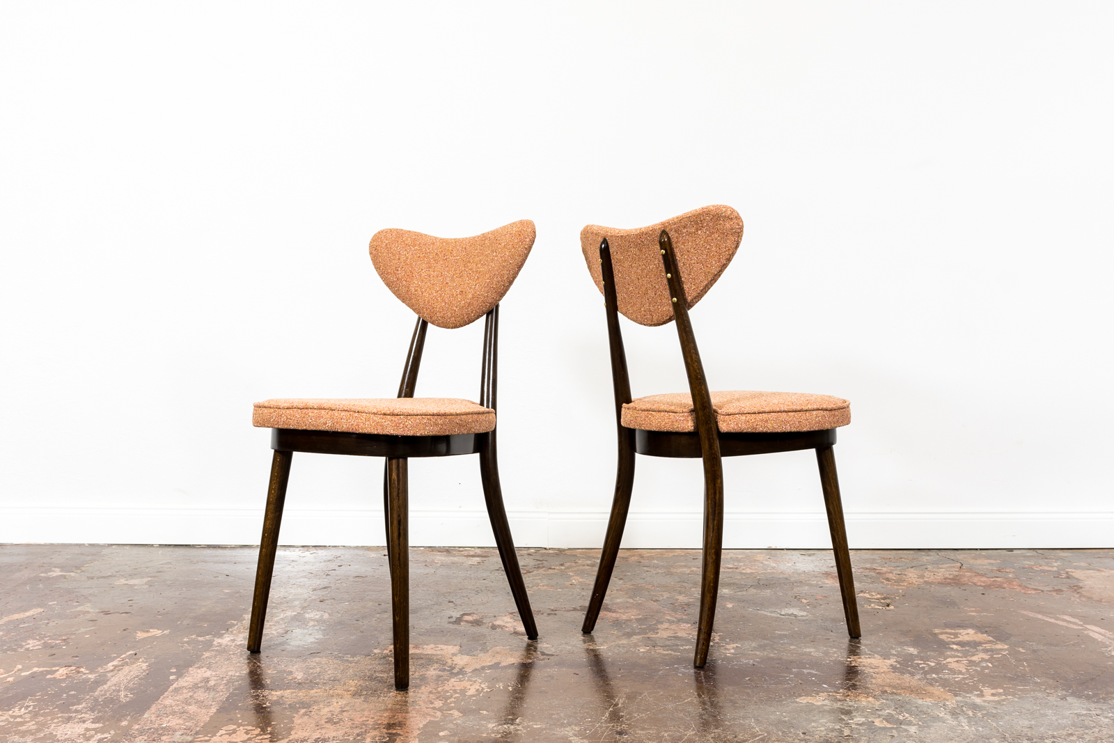 Model No. 124 Chairs By Helena & Jerzy Kurmanowicz, 1960s, Poland, Set Of 5