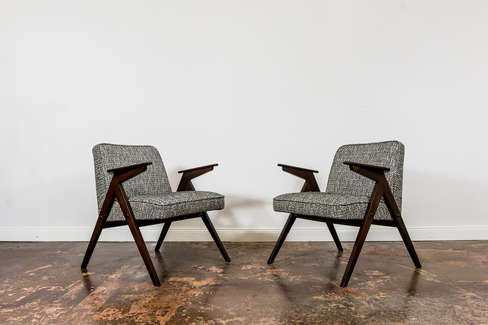 Mid Century Armchairs “Bunny” Type 300-177, 1970’S, Set Of 4