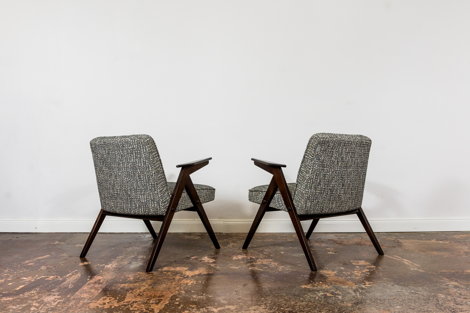 Mid Century Armchairs “Bunny” Type 300-177, 1970’S, Set Of 4