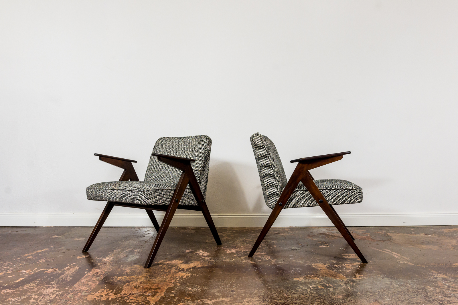 Mid Century Armchairs “Bunny” Type 300-177, 1970’S, Set Of 4