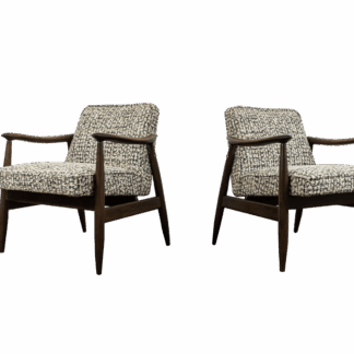 Model Gfm 87, Type 300 203 Armchairs By Juliusz Kędziorek For Gfm, 1960s, Set Of 2