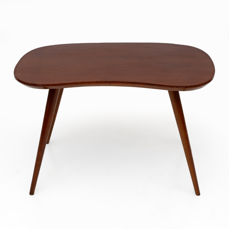 Mid-century Modern Italian Oak Coffee table, 1970s - Image 3