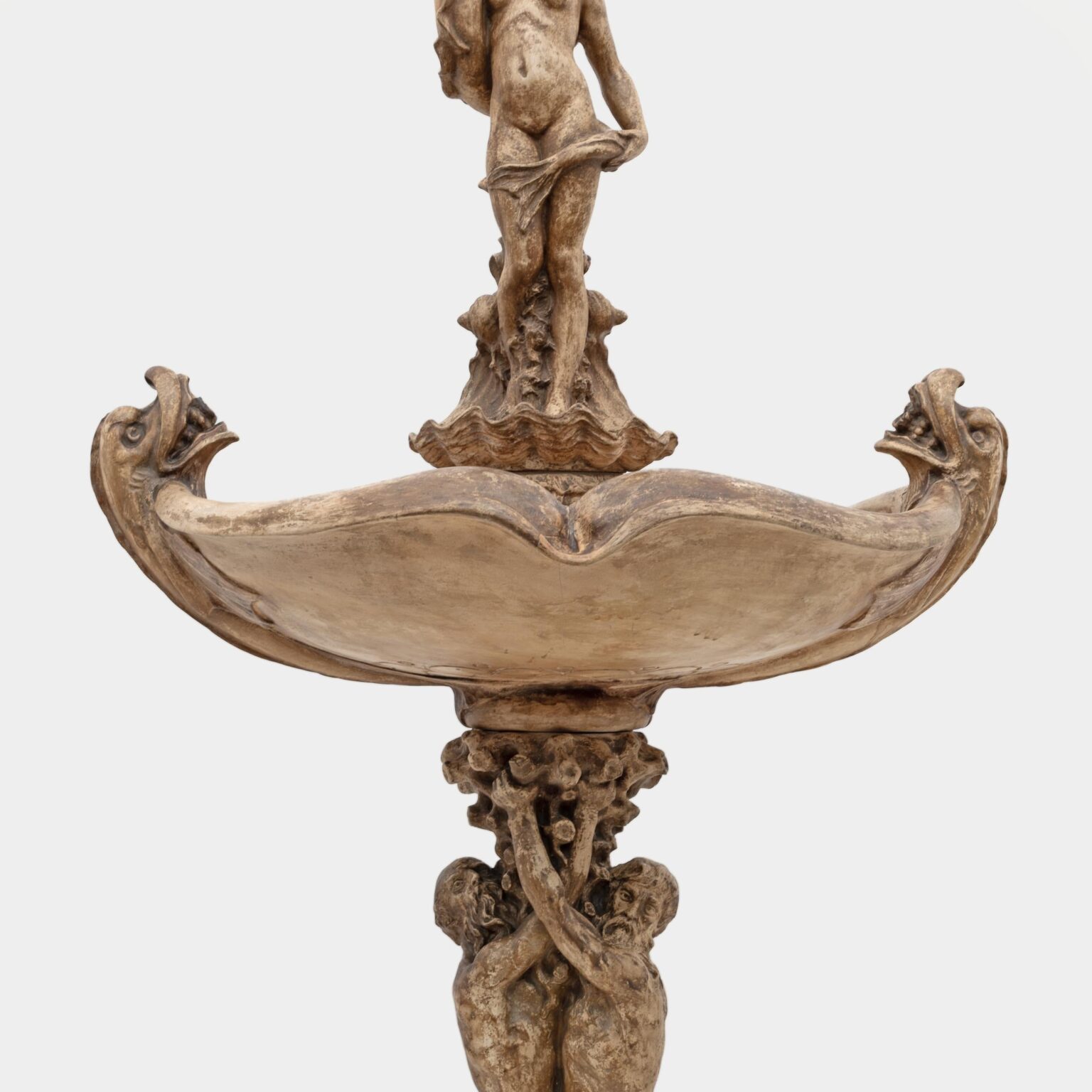 Neo-Renaissance Italian Terracotta Fountain. Tuscany, early 19th century