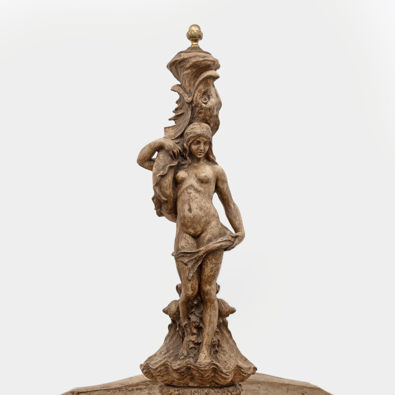 Neo-Renaissance Italian Terracotta Fountain. Tuscany, early 19th century