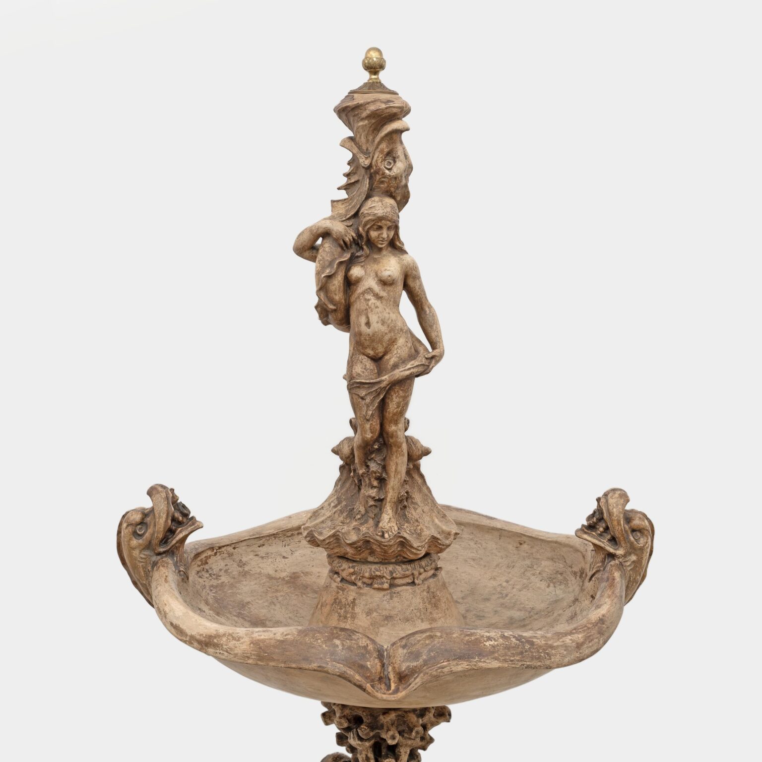 Neo-Renaissance Italian Terracotta Fountain. Tuscany, early 19th century