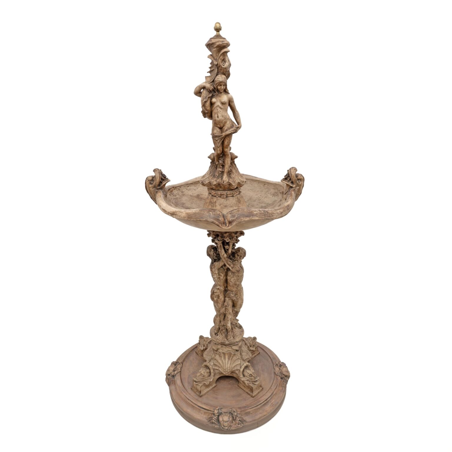 Neo-Renaissance Italian Terracotta Fountain. Tuscany, early 19th century