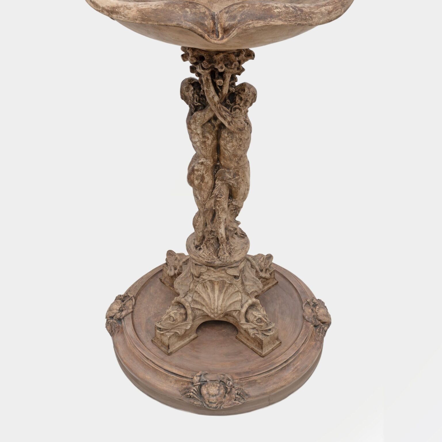 Neo-Renaissance Italian Terracotta Fountain. Tuscany, early 19th century