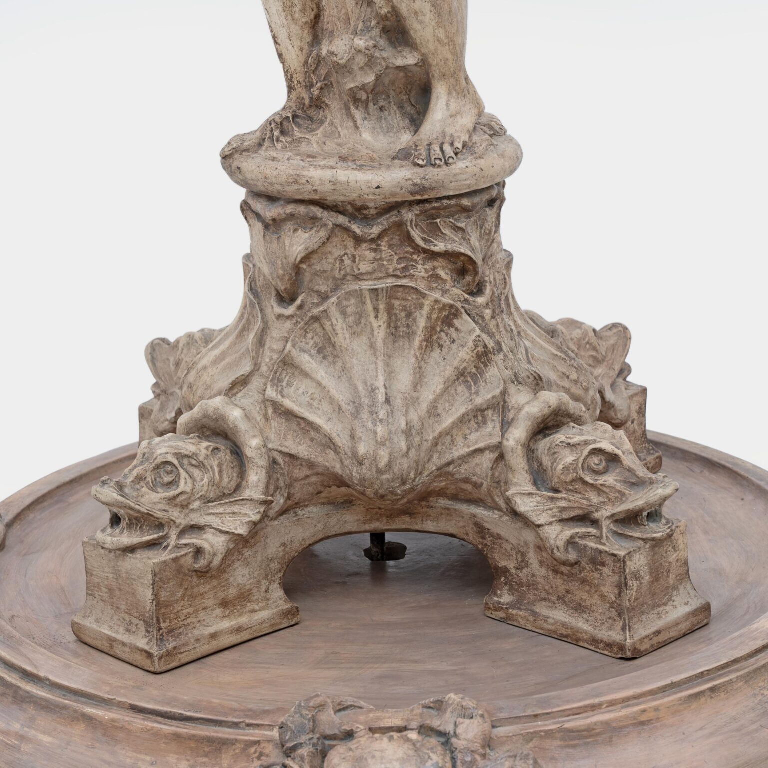 Neo-Renaissance Italian Terracotta Fountain. Tuscany, early 19th century