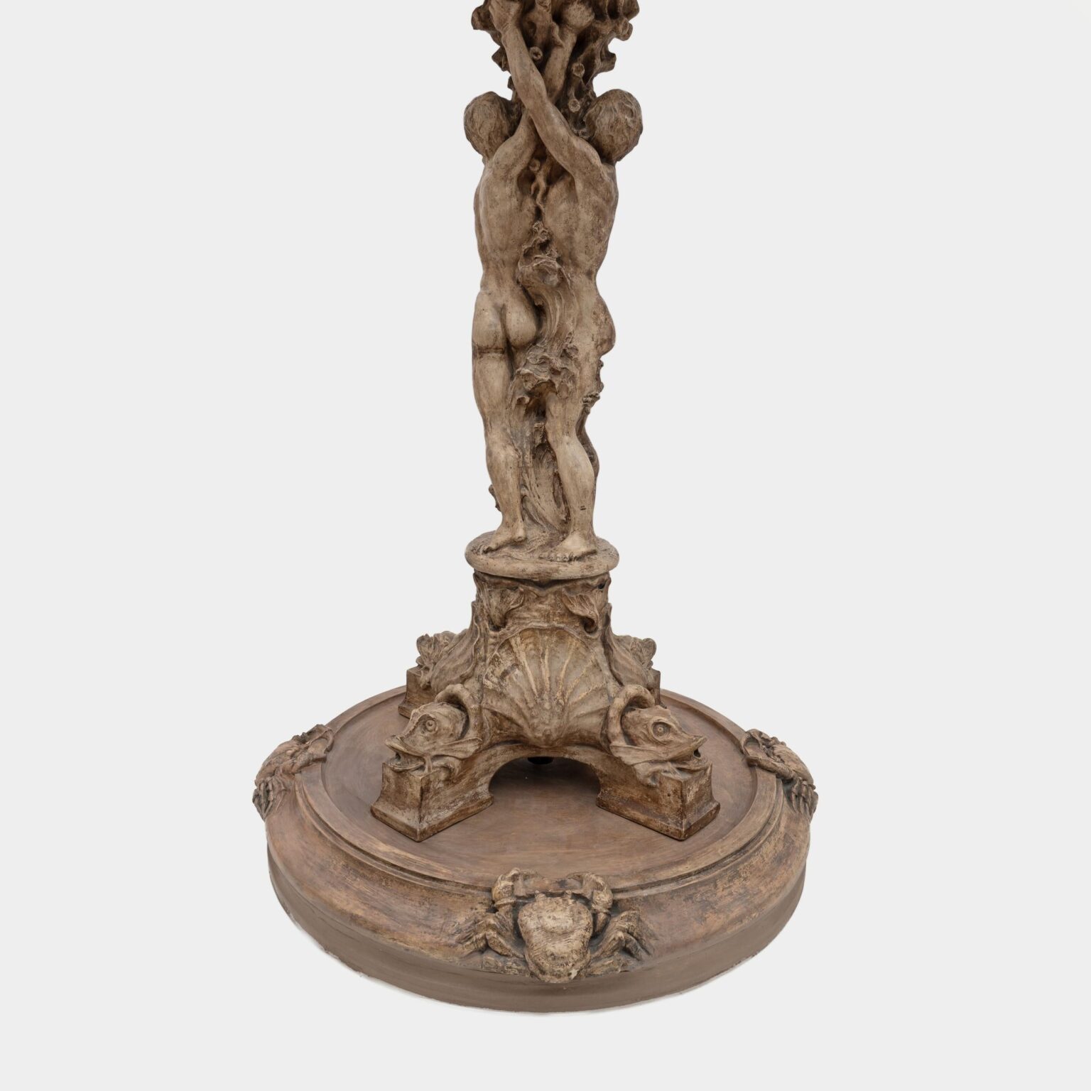 Neo-Renaissance Italian Terracotta Fountain. Tuscany, early 19th century