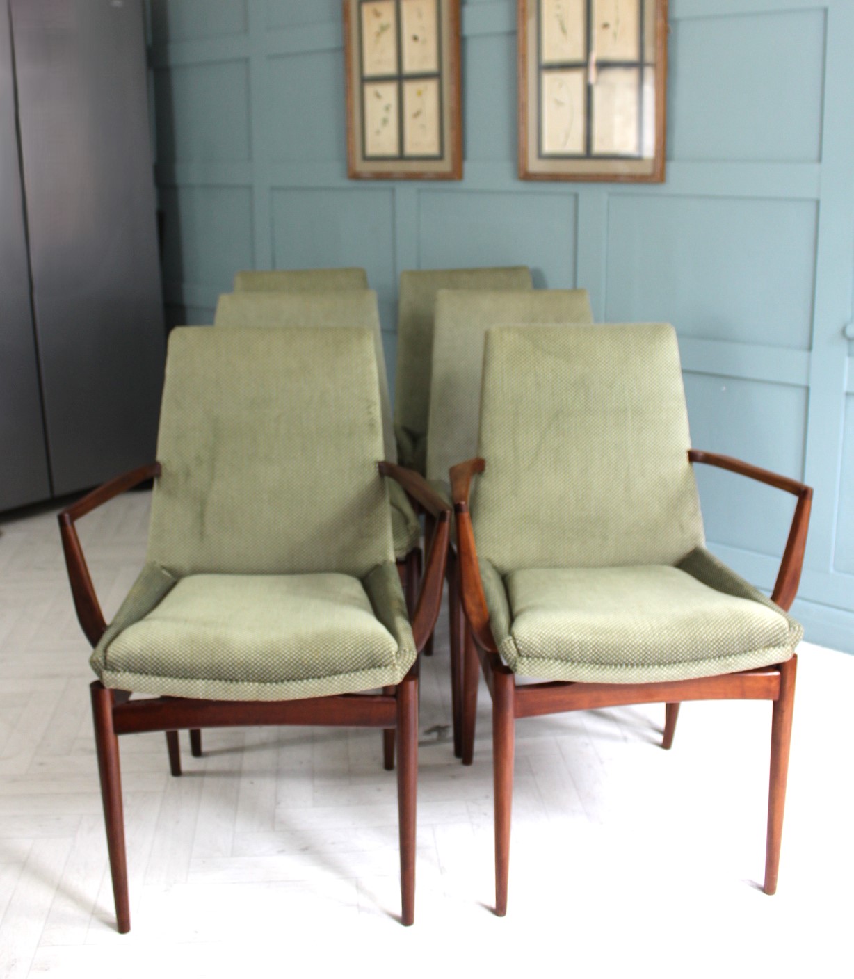 Mid Century Hamilton Dining Chairs By Robert Heritage For Archie Shine