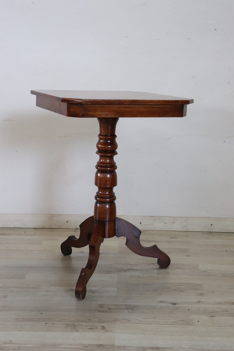 Louis Philippe Style Italian Tripod Table, Late 20th Century