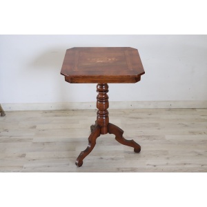 Louis Philippe Style Italian Tripod Table, Late 20th Century