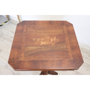 Louis Philippe Style Italian Tripod Table, Late 20th Century
