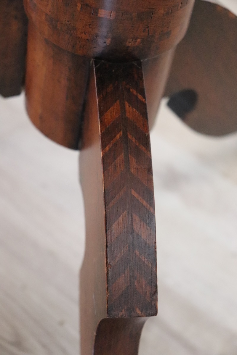 Louis Philippe Style Italian Tripod Table, Late 20th Century