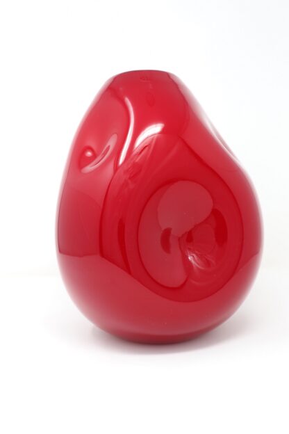 Red Vase in Murano Art Glass, 1970s - Image 3