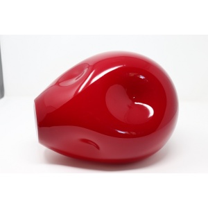 Red Vase in Murano Art Glass, 1970s