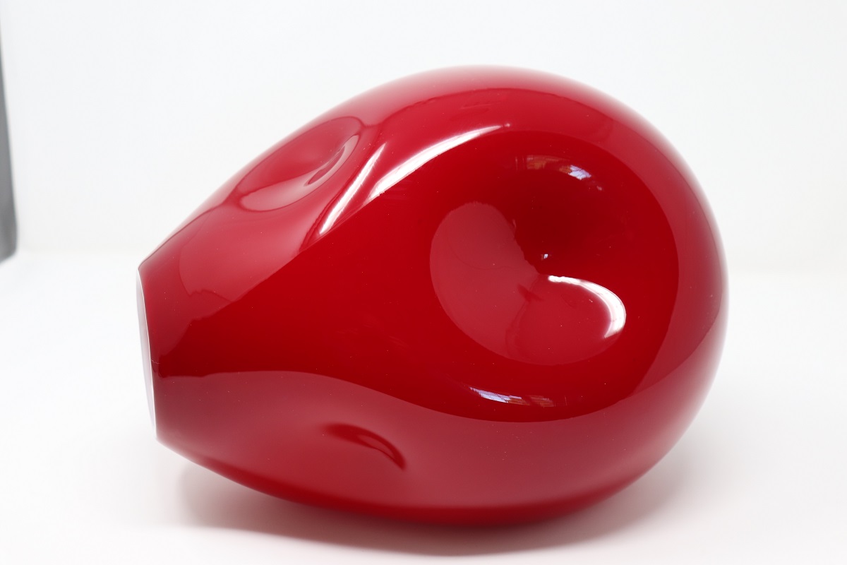 Red Vase in Murano Art Glass, 1970s
