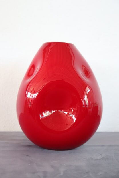 Red Vase in Murano Art Glass, 1970s - Image 9