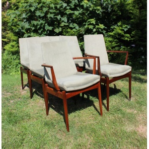 Mid Century Hamilton Dining Chairs By Robert Heritage For Archie Shine