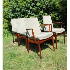 Mid Century Hamilton Dining Chairs By Robert Heritage For Archie Shine