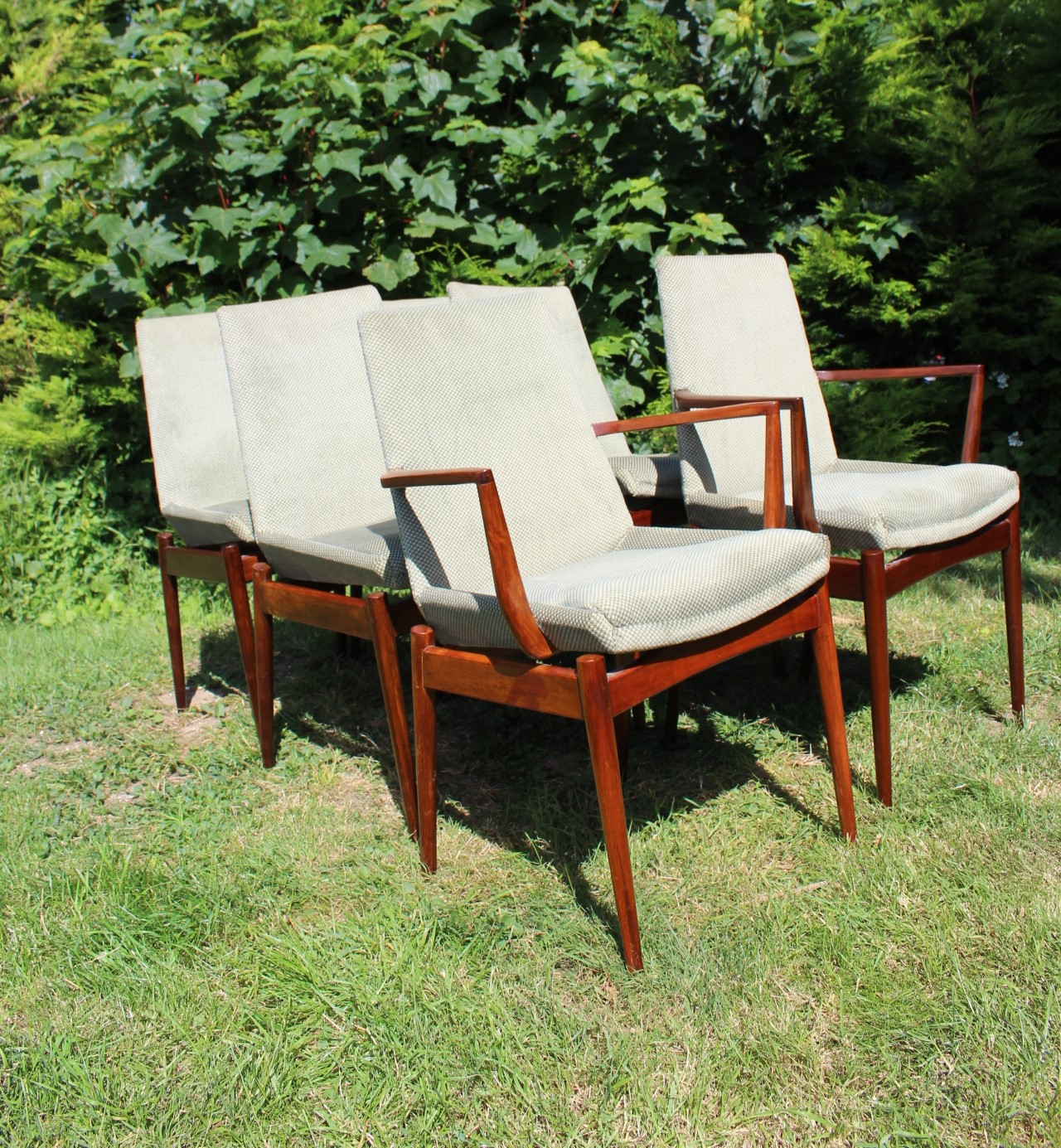 Mid Century Hamilton Dining Chairs By Robert Heritage For Archie Shine