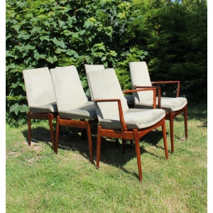 Mid Century Hamilton Dining Chairs By Robert Heritage For Archie Shine