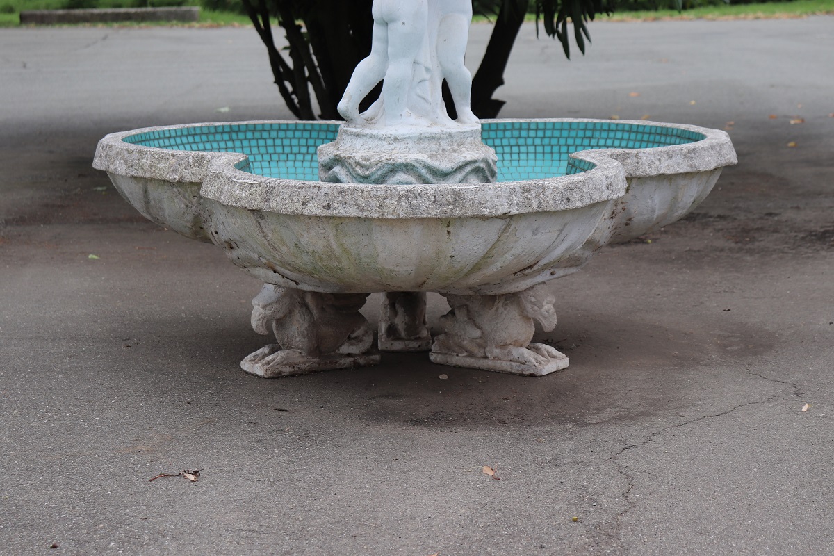 Early 20th century italian garden fountain