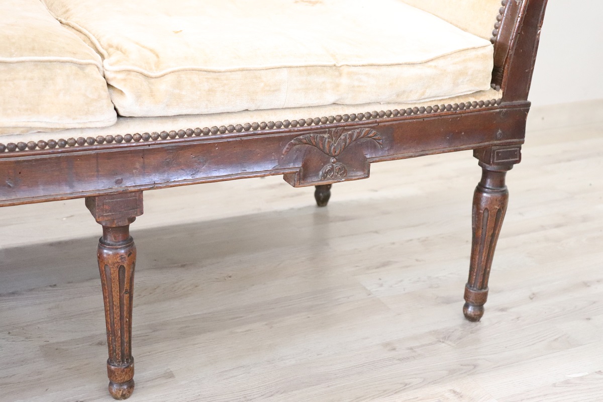 18th century antique sofa